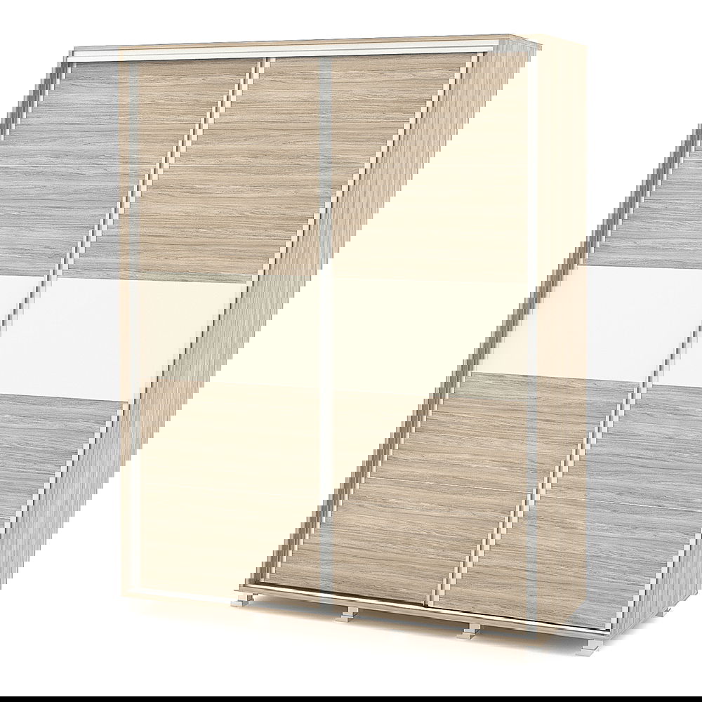 Dulap usi culisante LINEA Pro 150cm, Oak, Vizon