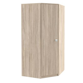 Dulap Haine de colt LINEA 1 usa , bara haine, polite, Oak