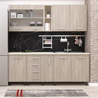 Mobila bucatarie DOMINO 200, Vizon, Oak