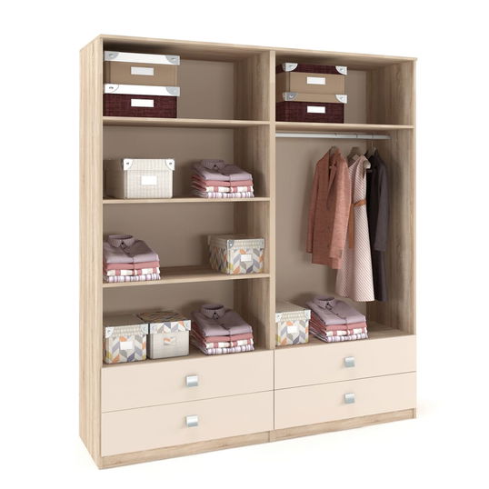 Dressing LINEA 4U-4S, mixt, bara umerase, polite, Sonoma, Vizon