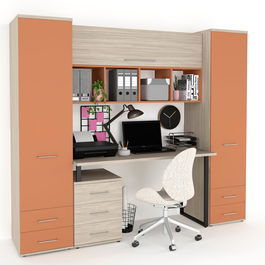 Ansamblu birou STUDIO 7, Oak, Ginger