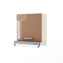 Dulap superior hota clasica 1 usa STYLE 60, Vizon, Cappuccino Gloss