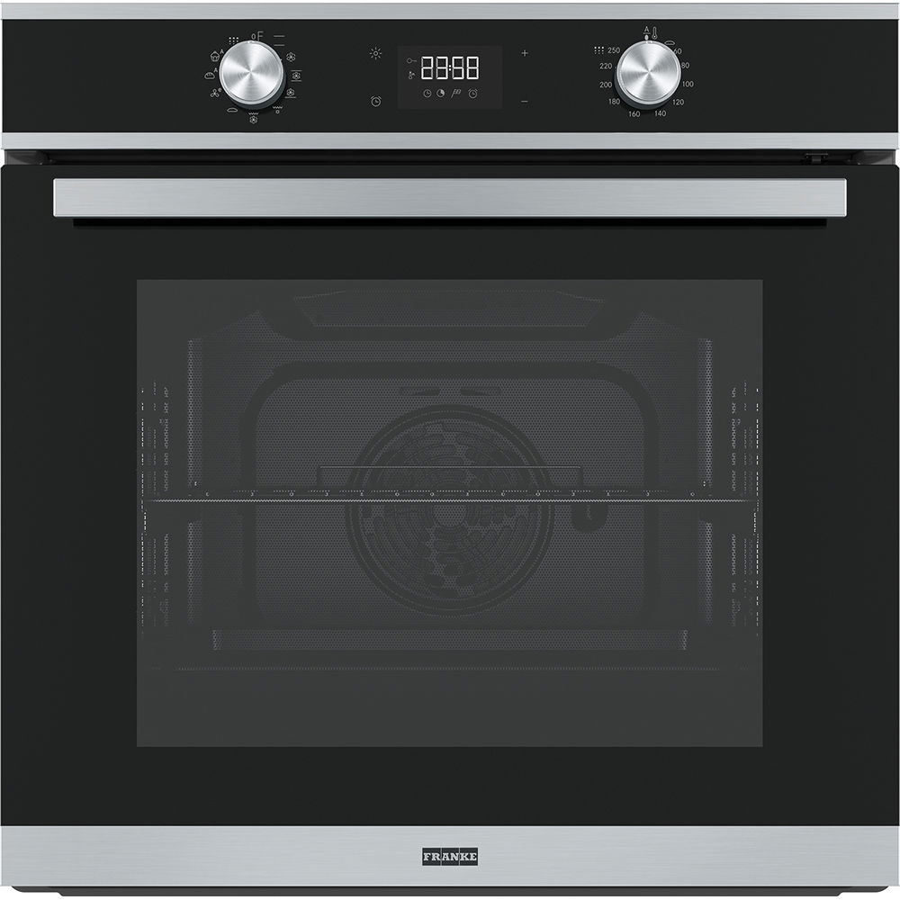 Cuptor electric incorporabil Franke Smart FSM 97 P XS 71 litri 9 functii Clasa A+ autocuratare Pirolitica Inox