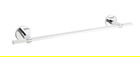 Suport prosoape de baie, Wenko, UV-Loc, Isera, 41 x 5 x 7.5 cm, metal, gri