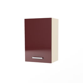 Dulap superior 1 usa STYLE 45 , Vizon, Bordo Gloss