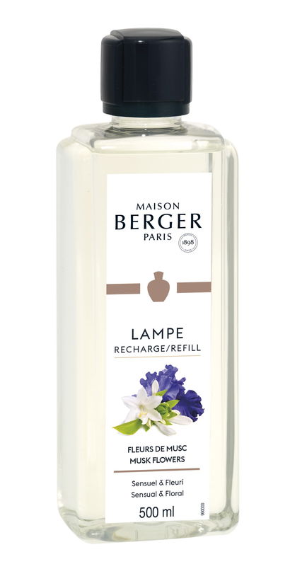 Parfum pentru lampa catalitica Berger Fleurs de Musc 500ml