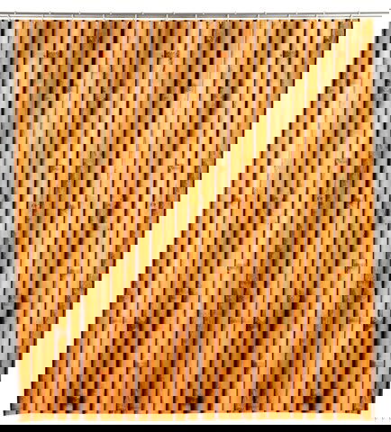 Perdea de dus, Wenko, Babusa, 180 x 200 cm, polietilena, maro
