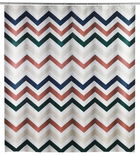 Perdea de dus, Wenko, Agropoli, 180 x 200 cm, polietilena, multicolor
