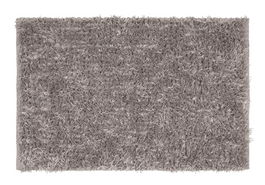 Covoras de baie, Wenko, Lanas, 60 x 90 cm, poliester/plastic, gri inchis