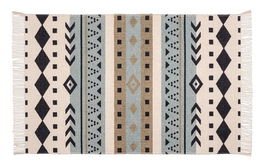 Covoras de baie, Wenko, Bere, 50 x 80 cm, bumbac, multicolor
