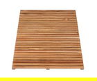 Covoras de baie, Wenko, Duckboard, 55 x 85 cm, lemn de salcam, maro