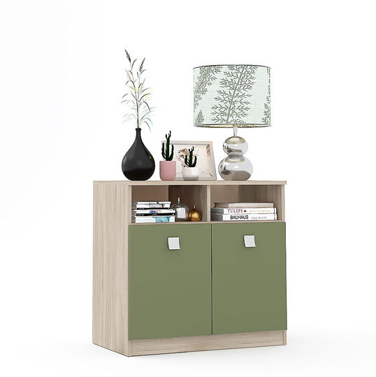 Comoda LINEA 2 usi, Oak, Pesto