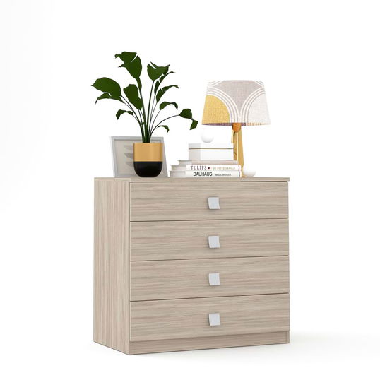 Comoda LINEA 4 sertare, Oak