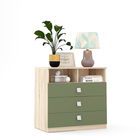 Comoda LINEA 3 sertare, Sonoma, Pesto
