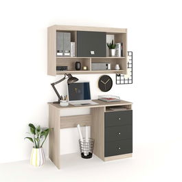 Ansamblu birou MODUS 1, Oak, Antracit