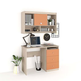 Ansamblu birou MODUS 1, Oak, Ginger
