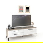 Comoda TV CUBO B180 Italian, Oak, Alb Gloss