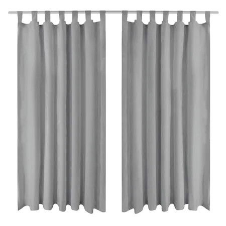 SET DRAPERIE,Casa Deco Logistics,CATIFEA V43 CU BRIDE GRI DESCHIS