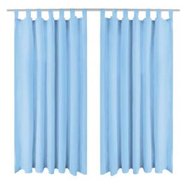 SET DRAPERIE,Casa Deco Logistics,CATIFEA V -22 CU BRIDE ALBASTRU DESCHIS