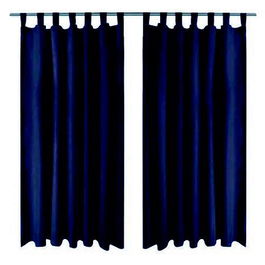 SET DRAPERIE,Casa Deco Logistics,CATIFEA V -35 CU BRIDE ALBASTRU INCHIS