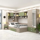 Dormitor colt ALESSIO, configuratia ALE3, Oak, Pesto