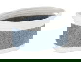 Cos depozitare, Wenko, Bea Light Grey M, 24 x 16 x 16 cm, bumbac/poliester, multicolor