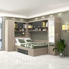 Dormitor colt ALESSIO, configuratia ALE2, Oak, Antracit