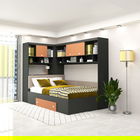 Dormitor colt ALESSIO, configuratia ALE1, Antracit, Ginger