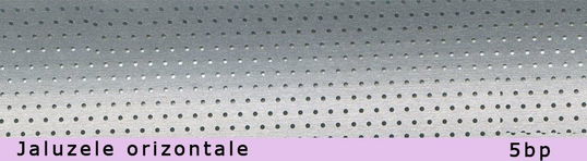 JALUZELE ORIZONTALE DIN ALUMINIU PERFORATE 5BP