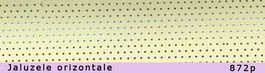 JALUZELE ORIZONTALE DIN ALUMINIU PERFORATE 872P