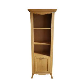 Vitrina Home Affaire, lemn masiv, natur, 185 x 68 x 40 cm