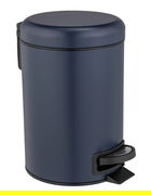 Cos de gunoi pentru cosmetice, Wenko, Leman, 3 L, 17 x 25 x 22.5 cm, plastic, bleumarin