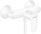Baterie dus Hansgrohe Talis E alb mat