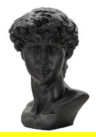 Decoratiune, Mauro Ferretti, Big Head, 44 x 35.5 x 60 cm, polirasina, alb