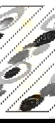 Decoratiune de perete Dixy, Mauro Ferretti, 28.5 x 74 cm, fier