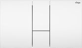 Clapeta actionare Viega Visign for Style 24 alb alpin
