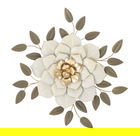 Decoratiune pentru perete, Mauro Ferretti, Petal, 61 x 5 x 62 cm, fier, multicolor