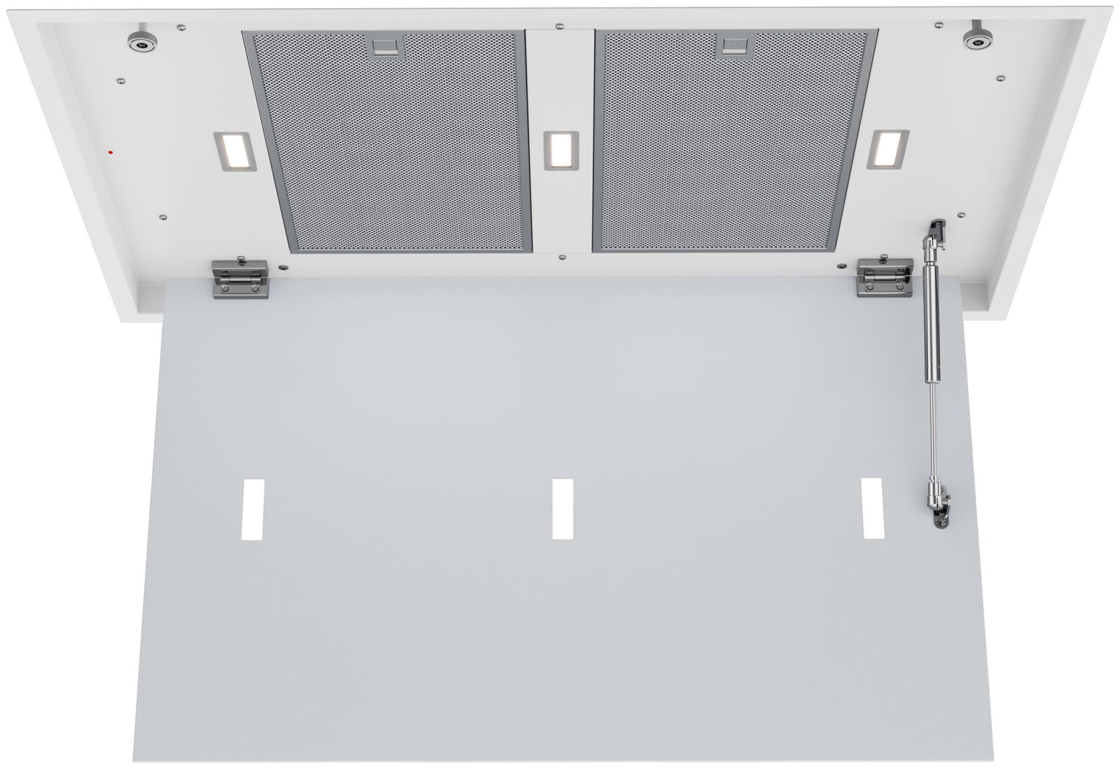 Hota insula Teka DHT 97670 ROS WH 90 cm 4 trepte + 2 Intensiv extractie perimetrala telecomanda 800 mc/h Free Outlet clasa A++ alb