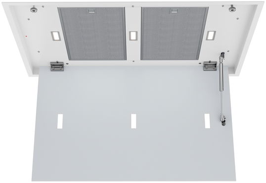 Hota insula Teka DHT 97670 ROS WH 90 cm 4 trepte + 2 Intensiv extractie perimetrala telecomanda 800 mc/h Free Outlet clasa A++ alb