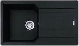 Chiuveta bucatarie fragranite Franke Urban UBG 611-86 860x500mm Matte Black