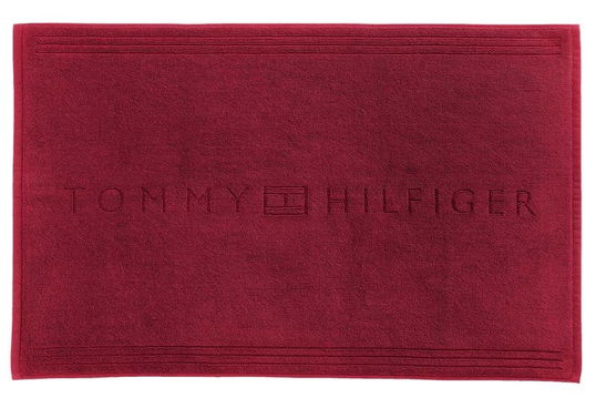 Covor de baie Tommy Hilfiger Plain 2 50x80cm Rosu
