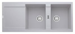 Chiuveta bucatarie fragranite Franke Maris MRG 621 reversibila 1160x500mm tehnologie Sanitized Alluminio