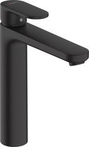 Baterie lavoar Hansgrohe Vernis Blend 190 ventil pop-up pentru lavoar tip bol negru mat