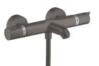 Baterie cada termostatata Hansgrohe Ecostat Comfort negru periat