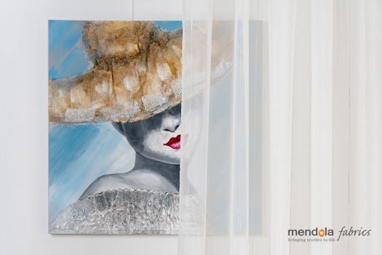 PERDEA CU REJANSA MENDOLA FRIDA CREM R1700