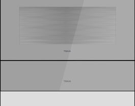 Panou frontal pentru aparat de vidat Teka KIT VS 1520 GS SM Steam Grey / Infinity Glass