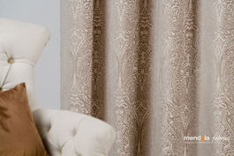 DRAPERIE CU REJANSA MENDOLA ELDORADO BEJ 01