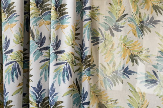 DRAPERIE CU REJANSA MENDOLA MALIBU ALBASTRU-VERDE 02