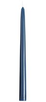 Set 12 lumanari conice La Francaise Colorama d22mm h29cm 8 ore albastru