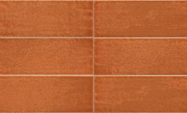 Faianta Iris Maiolica 10x30cm 7mm Arancio